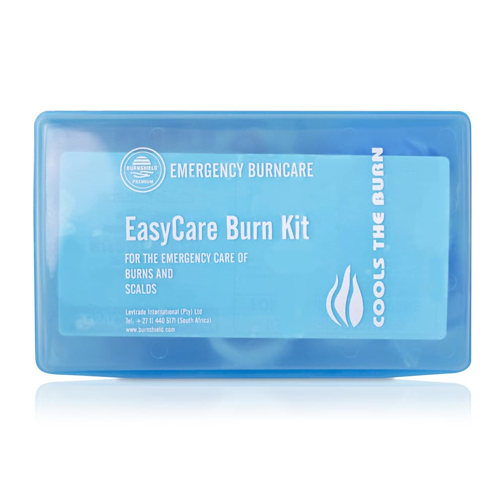 Burnshield EasyCare Burn kit in blauwe koffer Arvem
