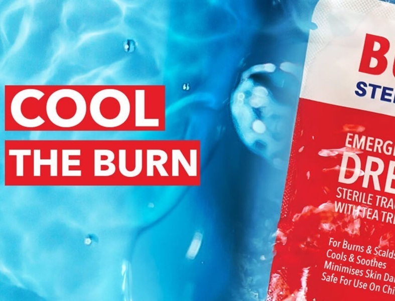Burnshield brandwondverzorging! Voor een effectievere eerste hulp bij brandwonden